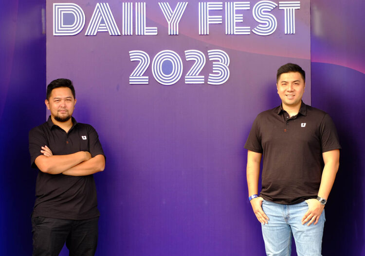 Chef Arcad Fadillah (Head of Product) bersama Kelvin Subowo (President Director Dailybox Group)