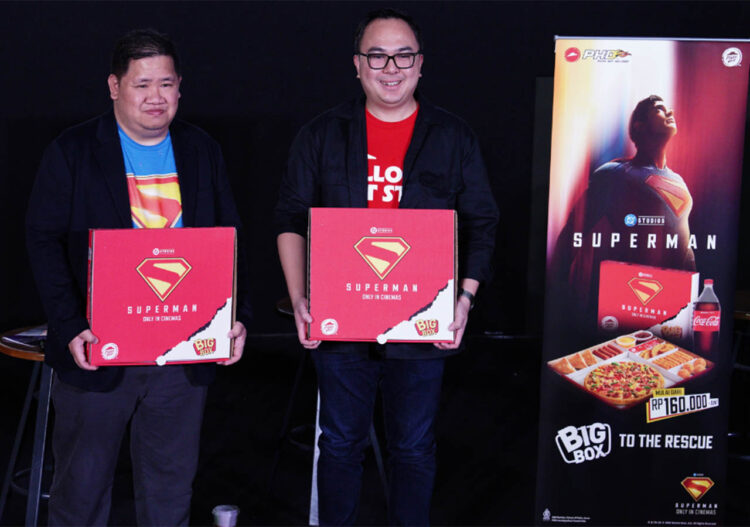 Pizza Hut Gandeng DC Studios Hadirkan Big Box Superman