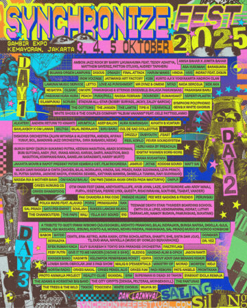 Daftar Lineup Penuh Synchronize Fest 2025