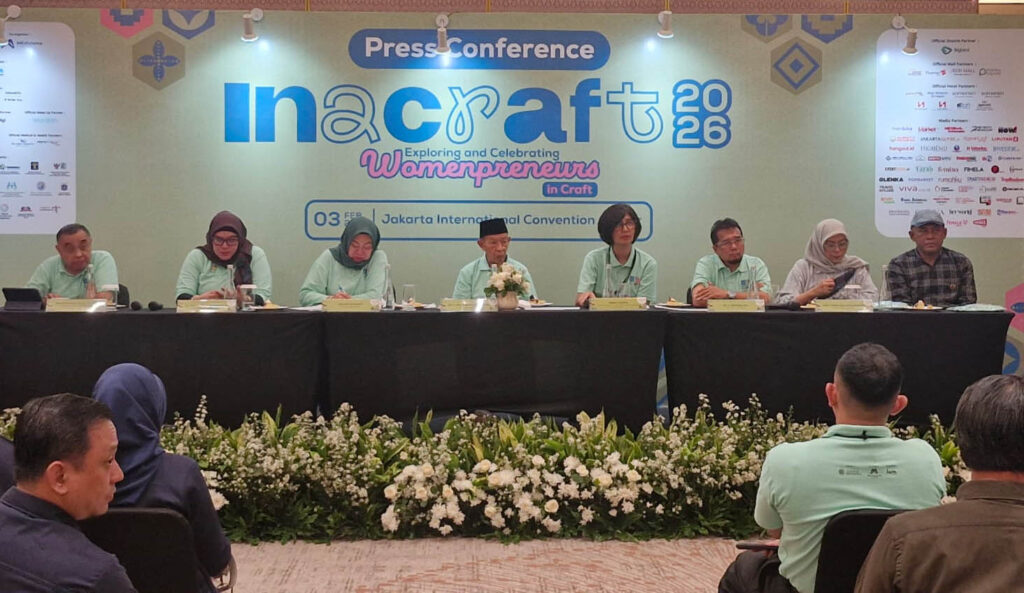 womenpreneurs kriya nusantara, pameran kerajinan tangan Indonesia, INACRAFT Jakarta 2026, UMKM kriya Indonesia