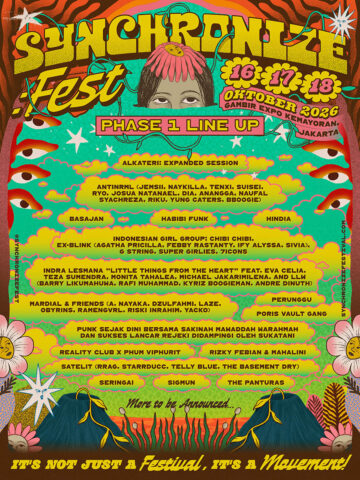 Synchronize Fest 2026 Rilis Line Up Fase 1 dan Info Tiket